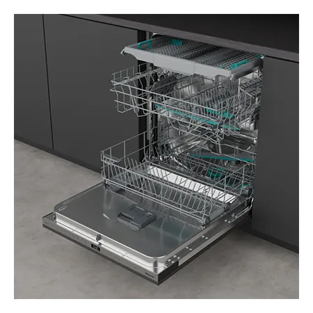 Hisense HV663A60UK Full-Size Fully Built in Dishwasher -Stainless Steel