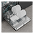 Hisense HV663A60UK Full-Size Fully Built in Dishwasher -Stainless Steel