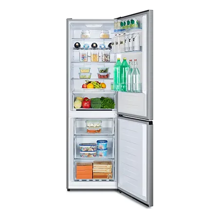 Hisense RB395N4BCE 60/40 Total No Frost Fridge Freezer - Stainless Steel