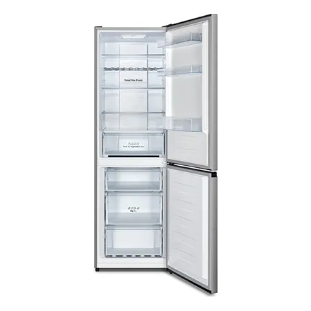 Hisense RB395N4BCE 60/40 Total No Frost Fridge Freezer - Stainless Steel