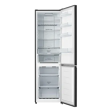 Hisense RB435N4BFE 59.5cm 60/40 Total No Frost Fridge Freezer - Black
