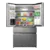 Hisense RF749N4SWSE 91.4cm American Style Fridge Freezer