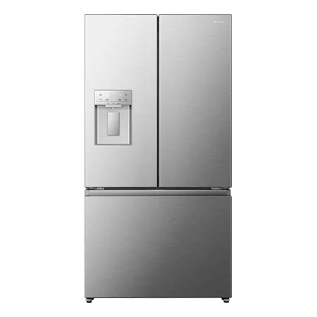 Hisense RF815N4SESE Total No Frost Plumbed American Fridge Freezer - Silver