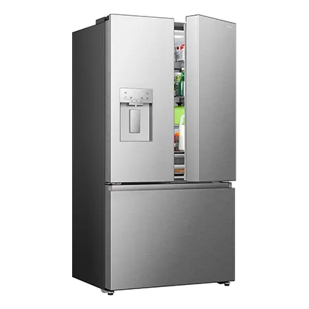 Hisense RF815N4SESE Total No Frost Plumbed American Fridge Freezer - Silver