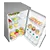Hisense RL170D4BCE Under Counter Larder Fridge - Silver