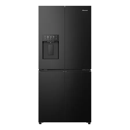Hisense RQ5P470SYFD Total No Frost American Fridge Freezer - Black