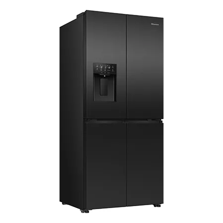 Hisense RQ5P470SYFD Total No Frost American Fridge Freezer - Black