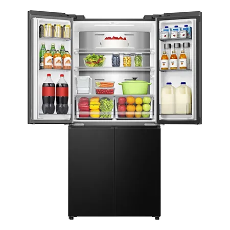 Hisense RQ5P470SYFD Total No Frost American Fridge Freezer - Black