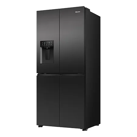 Hisense RQ5P470SYFD Total No Frost American Fridge Freezer - Black