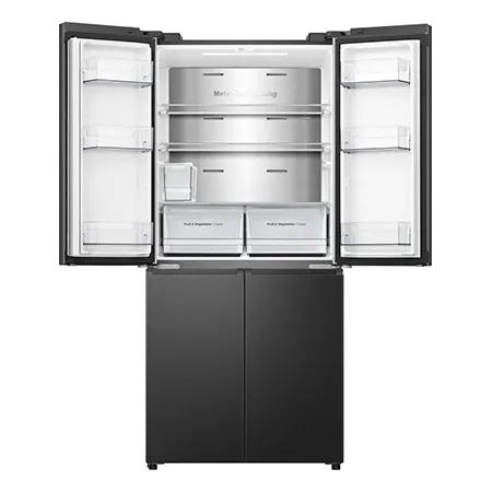 Hisense RQ5P470SYFD Total No Frost American Fridge Freezer - Black