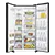 Hisense RS694N4TBE 91cm American Style Fridge Freezer Water and ice dispenser - non plumbed