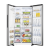 Hisense RS694N4TCF Hisense RS694N4TCF 91cm Frost Free American Style Fridge Freezer - Stainless Steel 