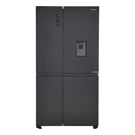 Hisense RS840N4WFE 60/40 91cm Frost Free American Fridge Freezer - Black Stainless Steel