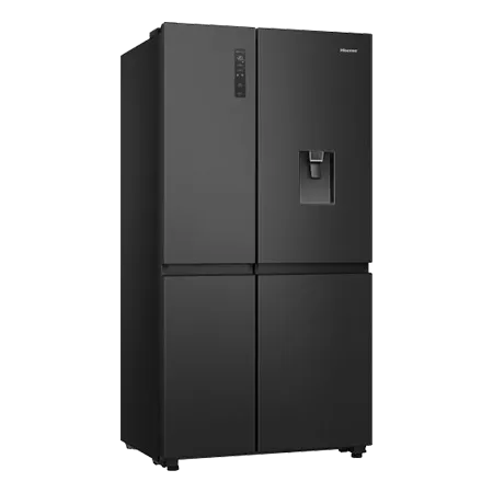 Hisense RS840N4WFE 60/40 91cm Frost Free American Fridge Freezer - Black Stainless Steel