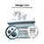 Hisense WF1Q7021BW 7kg 1200 Spin, Steam Washing Machine - White