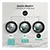 Hisense WF3S1043BB3 10.5kg 1400 Spin Steam Washing Machine - Black