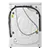 Hisense WF3S9043BW3 9kg 1400 Spin Washing Machine - White