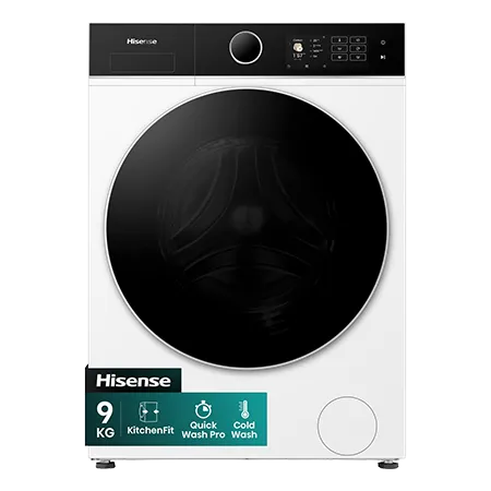 Hisense WF5I9043BWFS 9kg 1400 Spin Washing Machine - White