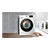 Hisense WFQA1214EVJM 12kg 1400rpm Freestanding Washing Machine - White