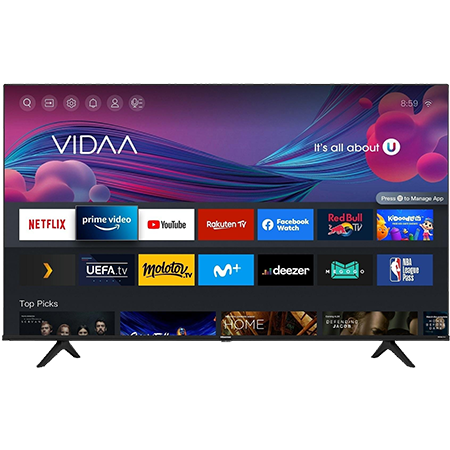 Hisense 65A6GTUK, 65 inch 4K UHD HDR Smart TV with Alexa & Google Assistant and Dolby Vision