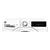 Hoover H3D496TE Freestanding 9KG + 6KG Washer Dryer 1400rpm Washer Dryer in White Colour