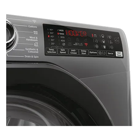 Hoover H3WPS4106TAMBR 10kg, 1400 Spin Washing Machine - Graphite