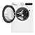 Hoover H3WPS486TAM6-80 8kg 1400 Spin Washing Machine - White