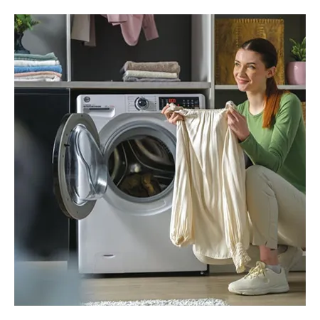 Hoover H3WPS496TAMB6-8 Freestanding 9kg 1400 Spin Washing Machine - White