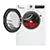 Hoover H3WPS496TAMB6-8 Freestanding 9kg 1400 Spin Washing Machine - White