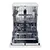 Hoover HFP4C7E0W-80 Freestanding Full Size Dishwasher - White