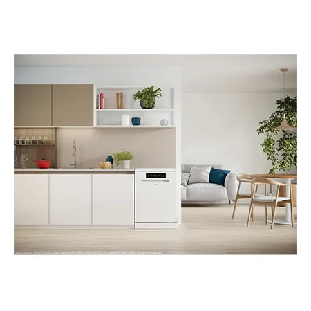 Hoover HFP4C7E0W-80 Freestanding Full Size Dishwasher - White