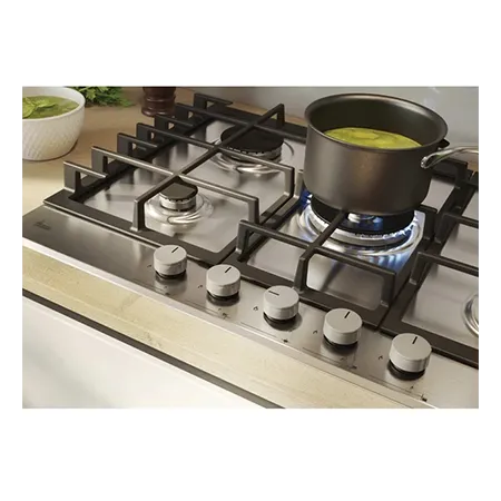 Hoover HGH75WC3X 75cm Gas Hob - Stainless Steel
