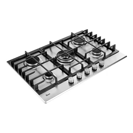 Hoover HGH75WC3X 75cm Gas Hob - Stainless Steel