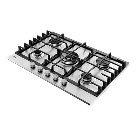 Hoover HGH75WC3X 75cm Gas Hob - Stainless Steel