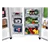 Hoover HHSBSO-6174XK-1 Frost Free American Fridge Freezer in Stainless Steel