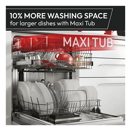 Hoover HI4E7L0S-80 Integrated Full Size Dishwasher