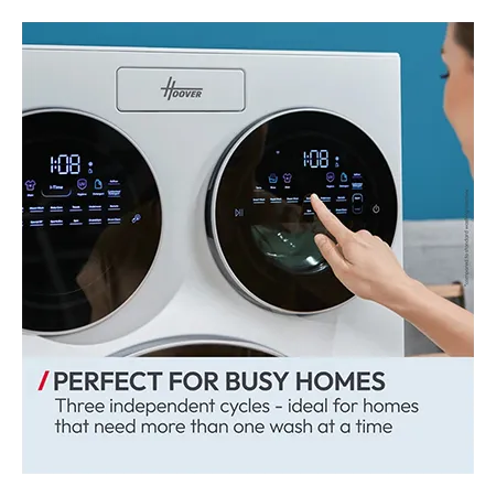 Hoover HMQD410CBL9-80 10kg 1400 Spin Washing Machine - White