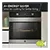 Hoover HO6H3T1CTX Built In Electric Single Oven - Stainless Steel