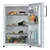 Hoover HONLQ2S58EWHK FreeStanding  Undercounter Larder Fridge  in White Colour