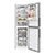 Hoover HVT3CLECKIHS-1 Freestanding Low Frost Fridge Freezer, 50/50, Stainless Steel