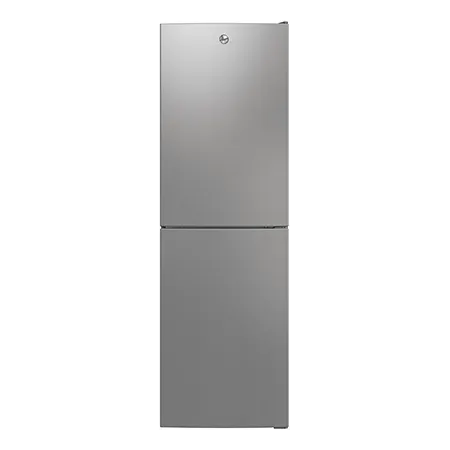 Hoover HVT3CLECKIHS-1 Freestanding Low Frost Fridge Freezer, 50/50, Stainless Steel