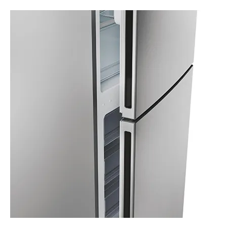 Hoover HVT3CLECKIHS-1 Freestanding Low Frost Fridge Freezer, 50/50, Stainless Steel