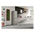 Hoover HVT3CLECKIHS-1 Freestanding Low Frost Fridge Freezer, 50/50, Stainless Steel