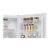 Hoover HVT3CLFCKIHW 54.5cm Static Fridge Freezer Low Frost