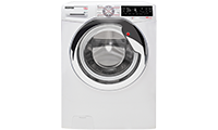 Hoover DWTL413AIW3 Freestanding 13kg 1400rpm Wizard Smart Washing Machine WhiteChrome with Touch Controls A+++ Energy Rating Hoover DWTL413AIW3 Freestanding 13kg 1400rpm Wizard Smart Washing Machine WhiteChrome with Touch Controls A+++ Energy Rating