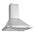 Hoover HCE160X1 60cm Chimney Cooker Hood - Stainless Steel