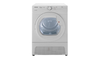 Hoover VTC5101NB Freestanding 10kg Condenser Dryer White Glass with Sensor Hoover VTC5101NB Freestanding 10kg Condenser Dryer White Glass with Sensor