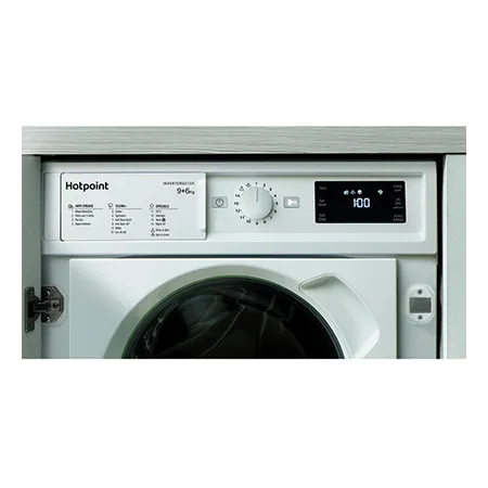 Hotpoint BIWDHG961485 9kg/6kg 1400 Spin Integrated Washer Dryer - White