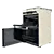 Hotpoint CD67G0C2CJ Gas Cooker - Double Oven
