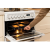 Hotpoint CH60EKWS 60cm Cooker with Double Oven and Ceramic Hob